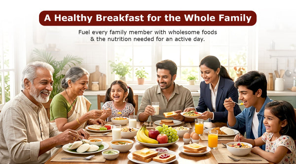 Daily Nutrition for Every Family Member at the Time of Breakfast