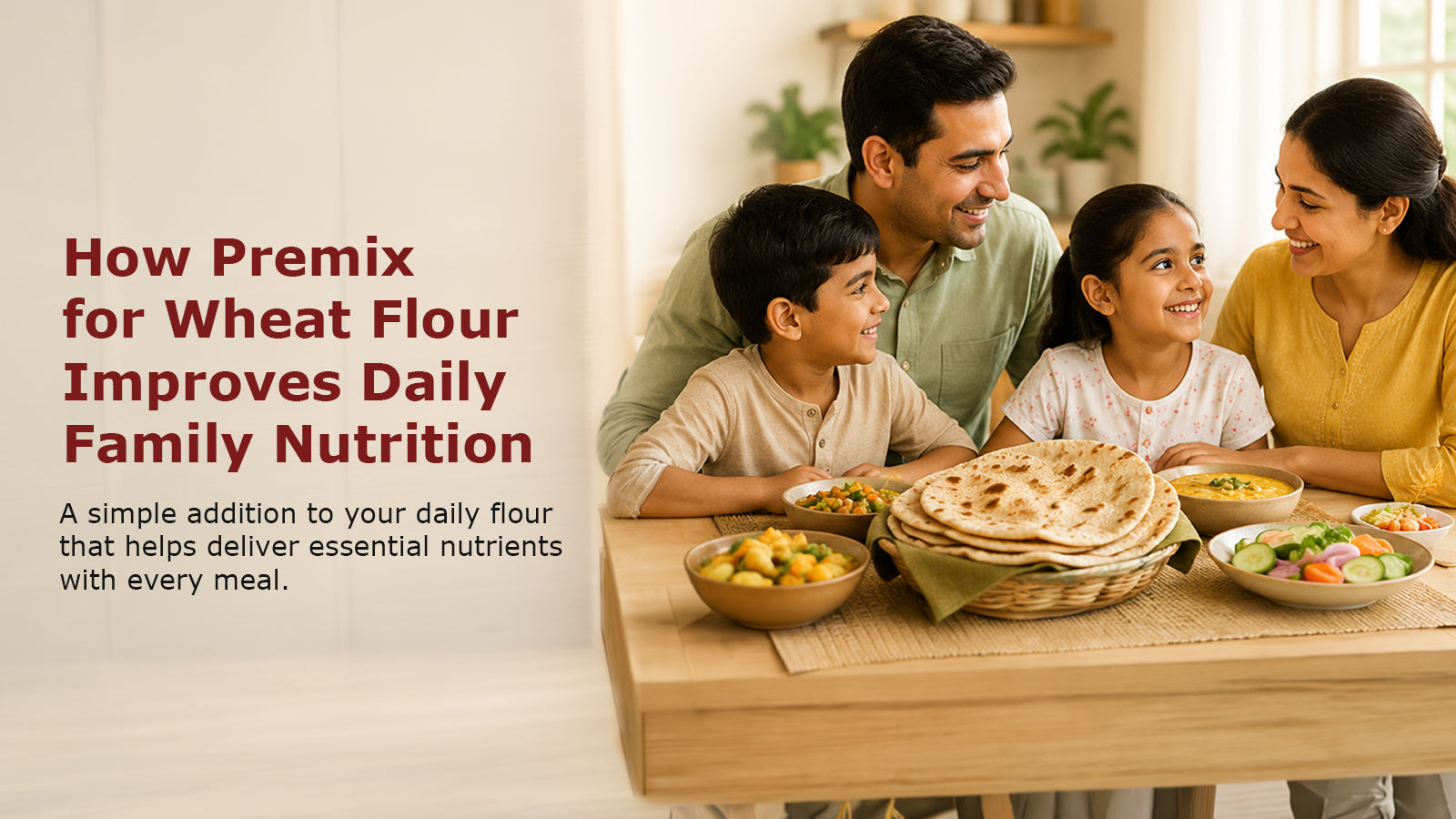 How Premix for Wheat Flour Improves Daily Family Nutrition