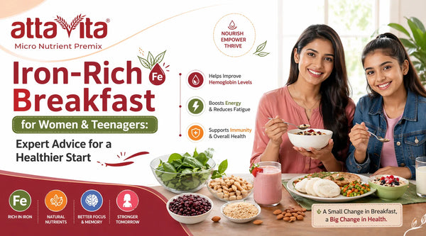 Healthy Iron-Rich Breakfast for Women & Teens Daily