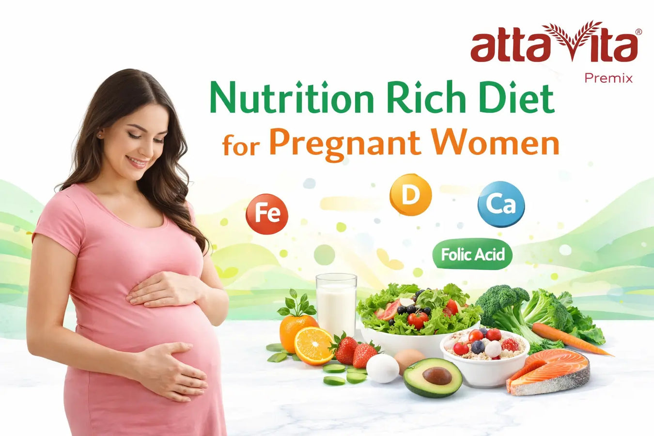 Healthy Nutrition Diet for Pregnant Women