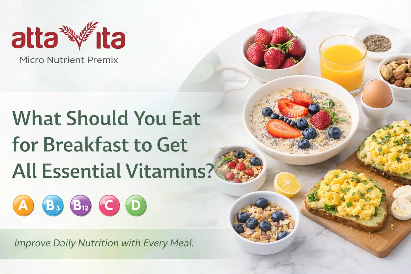 Best Breakfast for Essential Vitamins & Daily Nutrition