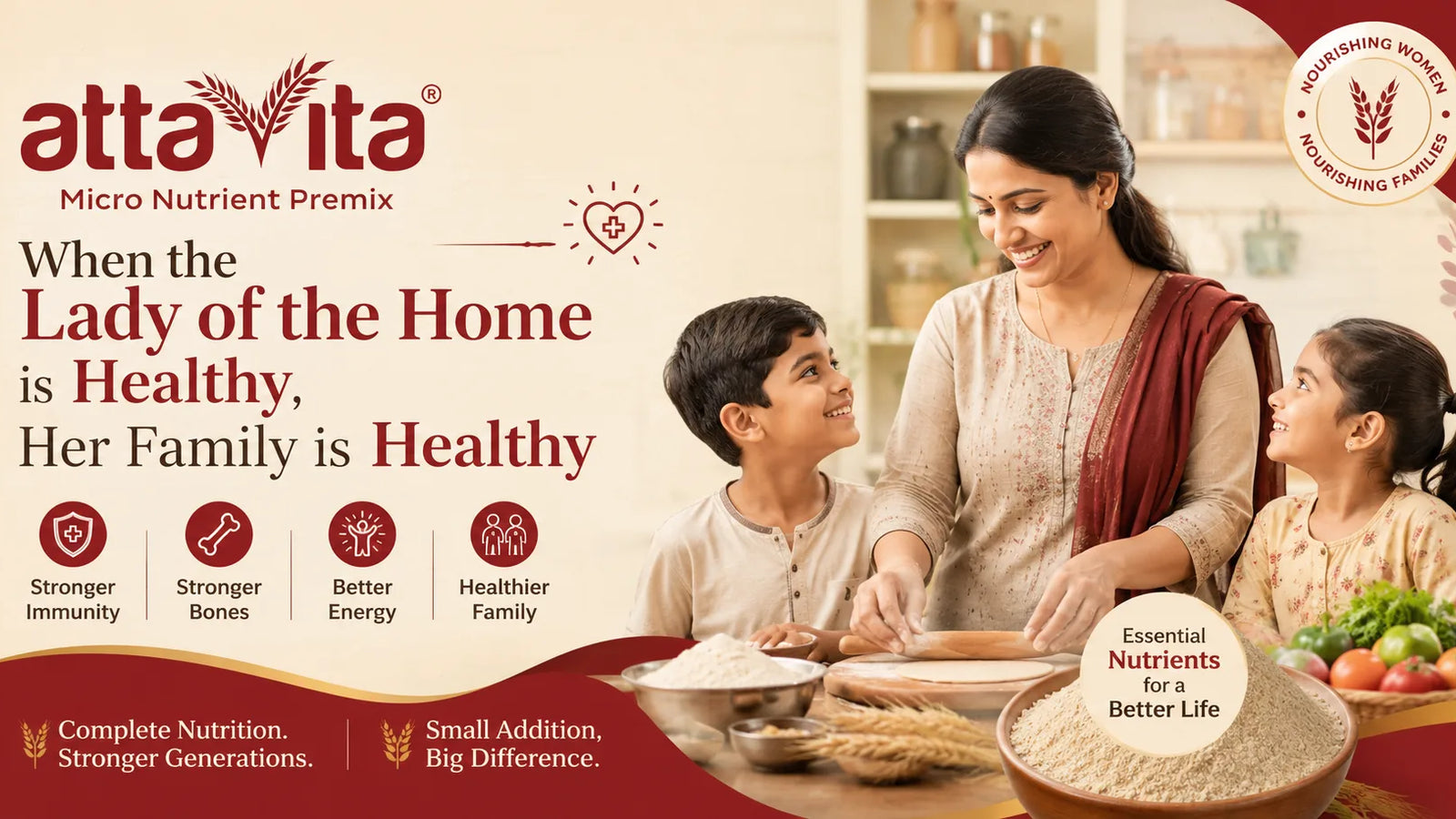 Healthy Homemaker Builds a Healthy Family Life