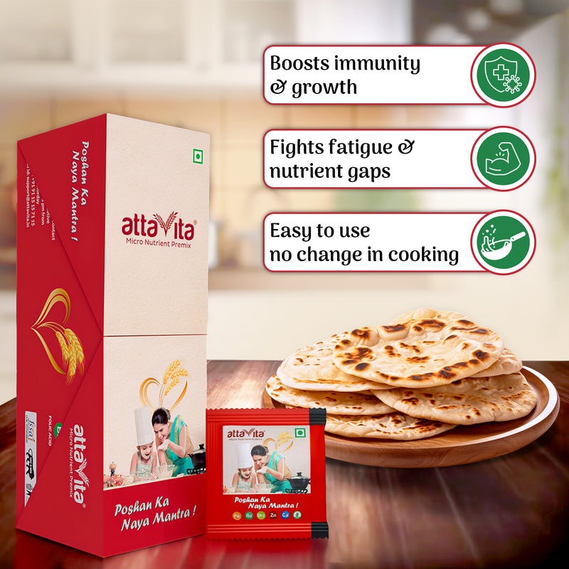 AttaVita 1 Month Pack - (30 sachets )